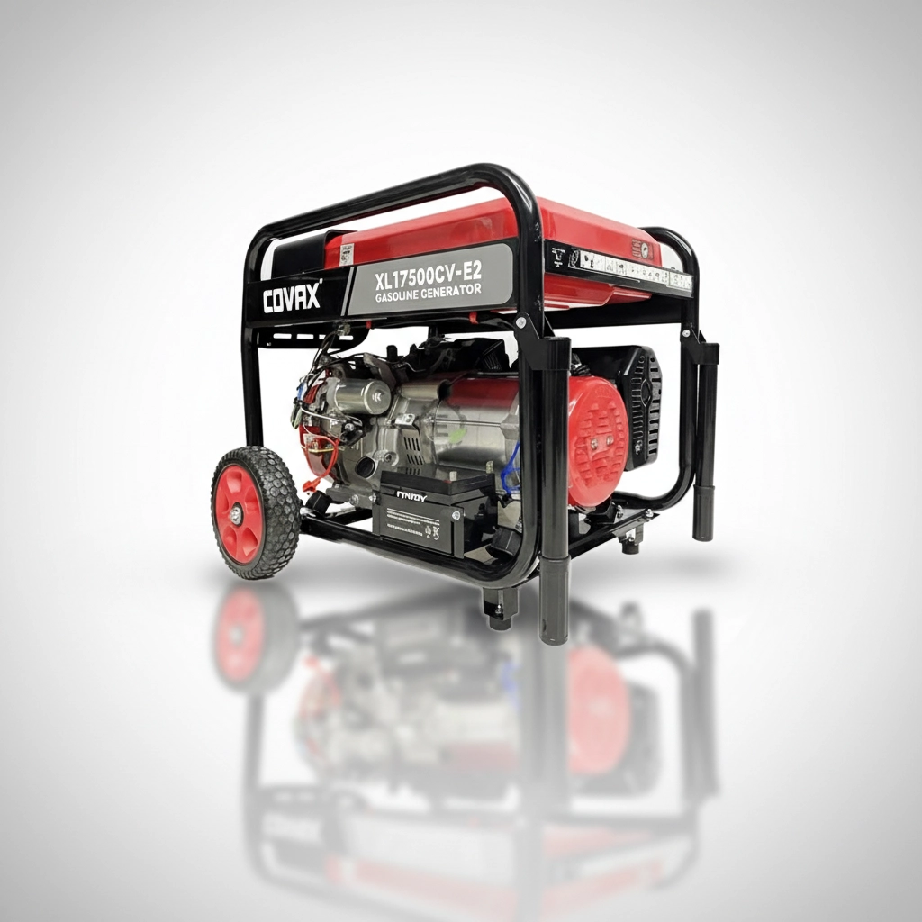 موتور برق 9 کیلووات کواکس مدل XL17500CV-E2 در حال کار