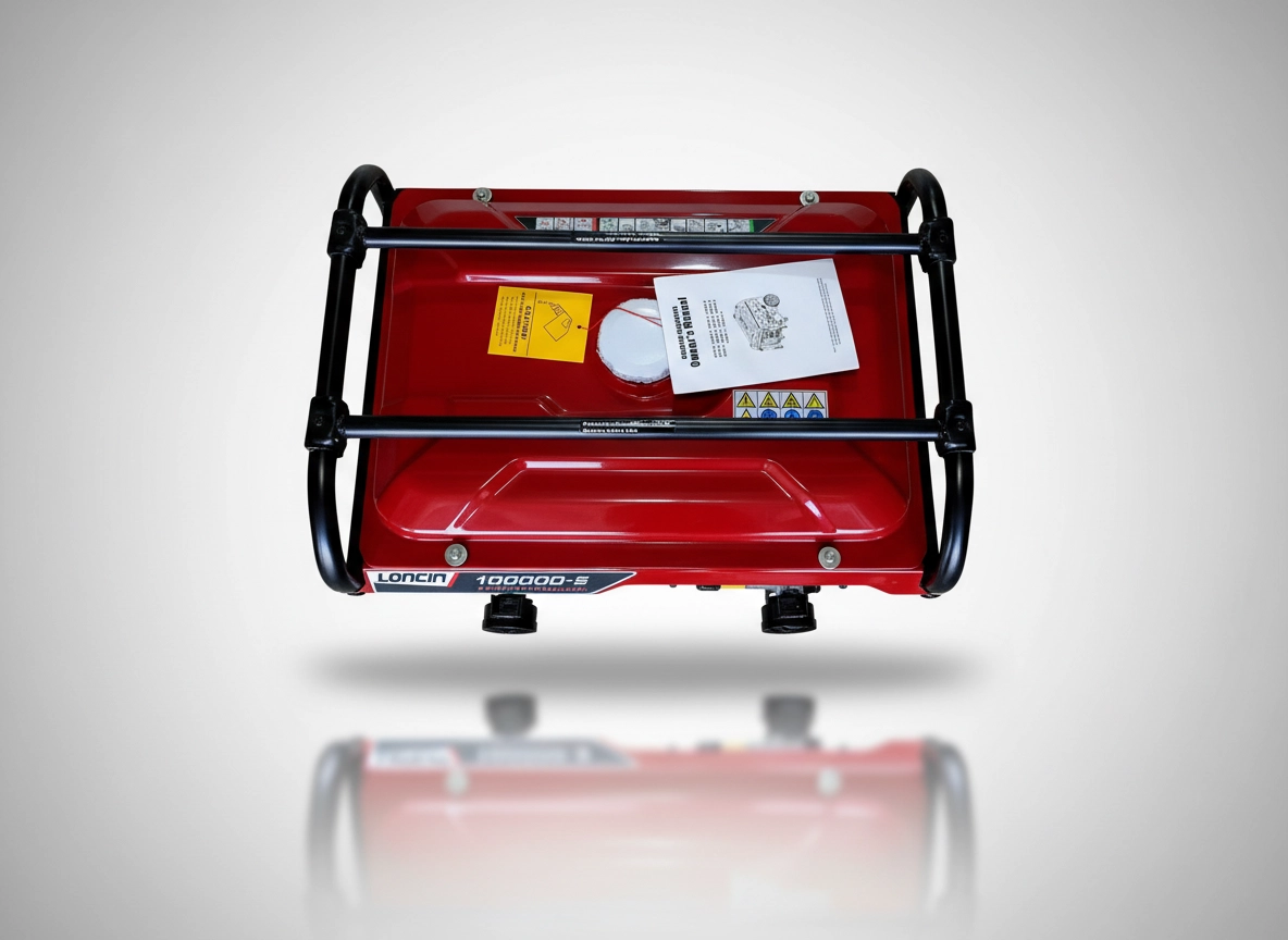 موتور برق بنزینی تکفاز 8 کیلووات اتومات لانسین مدل LC10000D-S با قابلیت نصب ATS