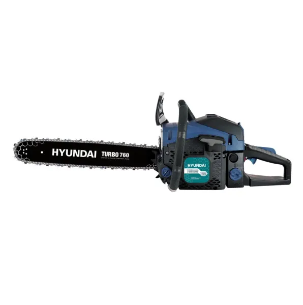 اره زنجیری بنزینی هیوندای مدل Turbo 760 با تیغه 55 سانت - 3